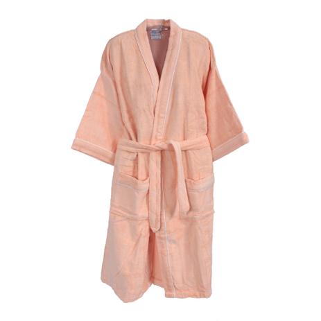 ROUPÃO DE BANHO VELUDO ADULTO 100 ALGODÃO SALMON Tam. G - Allstate é boa?
