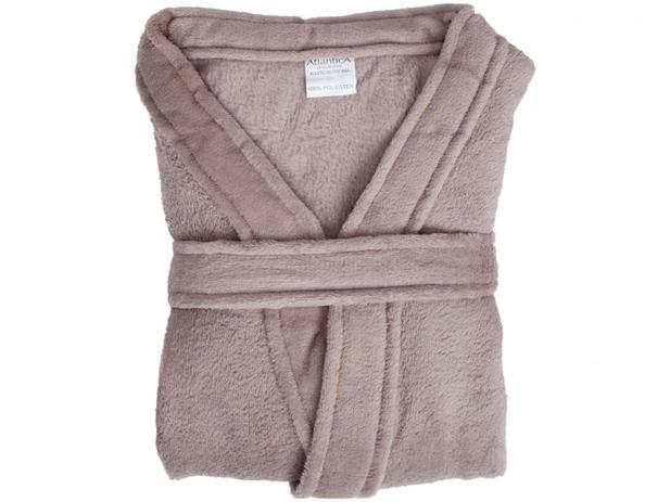 Roupão de Inverno Atlântica Kimono de Microfibra Fendi Menor preço em Roupão de Inverno Atlântica Kimono de Microfibra Fendi