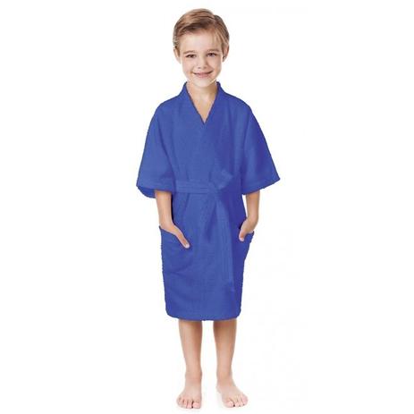 Roupão Felpudo Infantil Confetti Azul Tamanho G Lepper Menor preço em Roupão Felpudo Infantil Confetti Azul Tamanho G Lepper