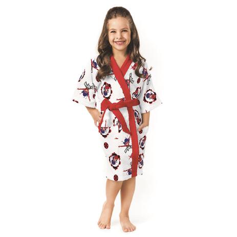 Roupão Felpudo Infantil Quimono Estampado Ladybug P Com 1 peça - Lepper - Companhia fabril lepper Menor preço em Roupão Felpudo Infantil Quimono Estampado Ladybug P Com 1 peça - Lepper - Companhia fabril lepper
