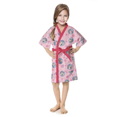 Roupão Infantil G Aveludado Quimono Ladybug Rosa - Lepper Menor preço em Roupão Infantil G Aveludado Quimono Ladybug Rosa - Lepper