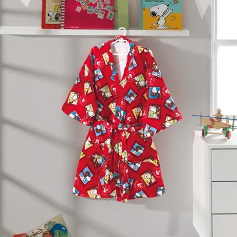 Roupão Infantil Pequeno Velour Snoopy 05 - Dohler Menor preço em Roupão Infantil Pequeno Velour Snoopy 05 - Dohler
