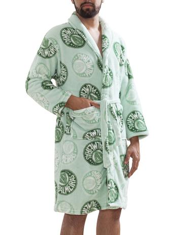 Roupão Microfibra Adulto Palmeiras Oficial Licenciado - Corttex Menor preço em Roupão Microfibra Adulto Palmeiras Oficial Licenciado - Corttex