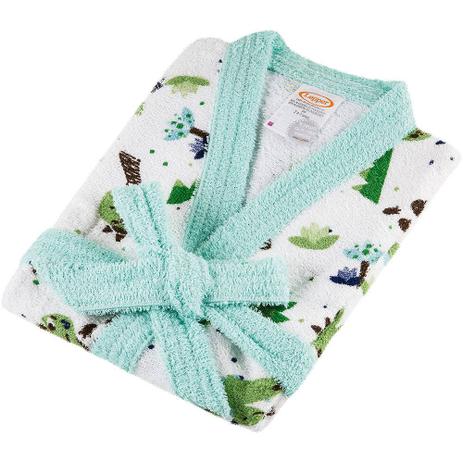 Roupão P Felpudo Infantil Quimono Estampado Dino - Lepper Menor preço em Roupão P Felpudo Infantil Quimono Estampado Dino - Lepper
