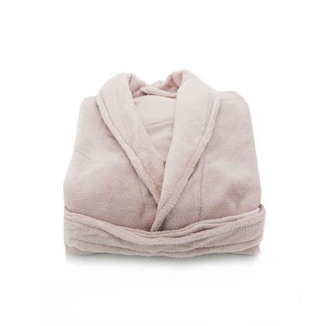Roupão Plush Winter Rosé G - Blue gardenia Menor preço em Roupão Plush Winter Rosé G - Blue gardenia