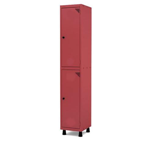 Roupeiro de Aco 1 Vao 2 Portas com Pitao Pandin Vermelho 1.90 M Menor preço em Roupeiro de Aco 1 Vao 2 Portas com Pitao Pandin Vermelho 1.90 M