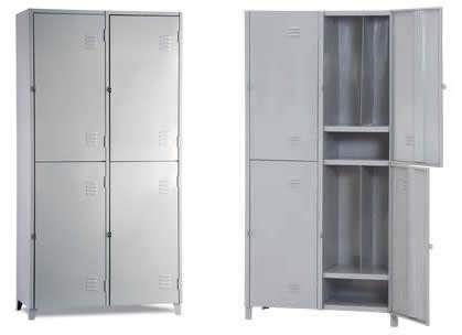 Roupeiro de aço vestiário insalubre 2 a 4 portas - 3 divisões - Amapa Menor preço em Roupeiro de aço vestiário insalubre 2 a 4 portas - 3 divisões - Amapa