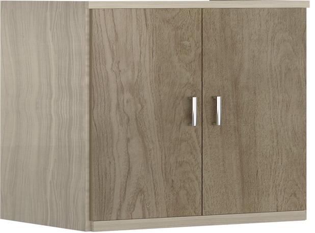 Roupeiro Smart 02 Pts - Crema/Amendoa - Eucamoveis Menor preço em Roupeiro Smart 02 Pts - Crema/Amendoa - Eucamoveis