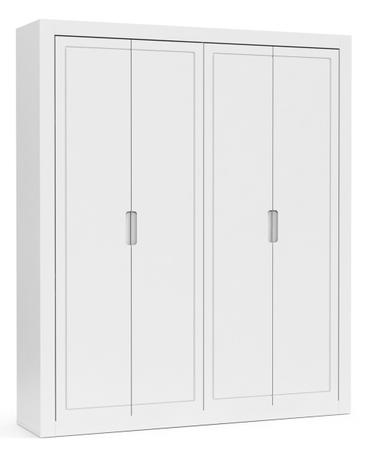 Roupeiro Tutto New 04 Portas - Branco Soft - Matic Móveis Menor preço em Roupeiro Tutto New 04 Portas - Branco Soft - Matic Móveis