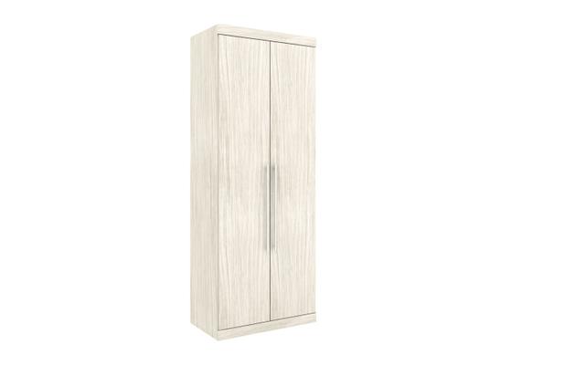 Roupeiro Virtual 2 Portas 89 cm 3 Gavetas Rovere Madeirado-40372 - Robel é boa?