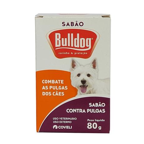 Sabão Bulldog Contra Pulgas Cães 80g Coveli é boa?