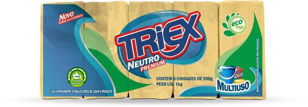 Sabão em Barra Neutro Premium Com 5 Unidades Limpeza Triex é ruim? Sabão em Barra Neutro Premium Com 5 Unidades Limpeza Triex é boa?