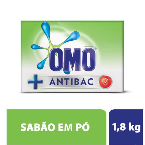 Sabao em Pó OMO Antibacteriano 1.8Kg Menor preço em Sabao em Pó OMO Antibacteriano 1.8Kg