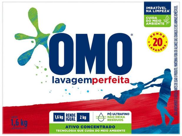 Sabão em Pó Omo Lavagem Perfeita - 1,6kg é boa?