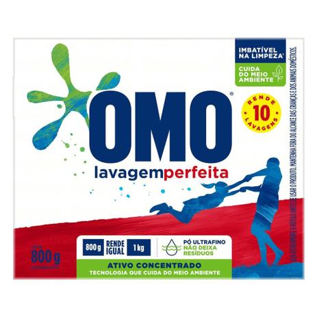 Sabão em Pó Omo Lavagem Perfeita - 800g é ruim? Sabão em Pó Omo Lavagem Perfeita - 800g é boa?