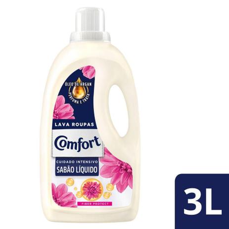 Sabão Líquido Comfort Expert Care Fiber Protect 3L Menor preço em Sabão Líquido Comfort Expert Care Fiber Protect 3L