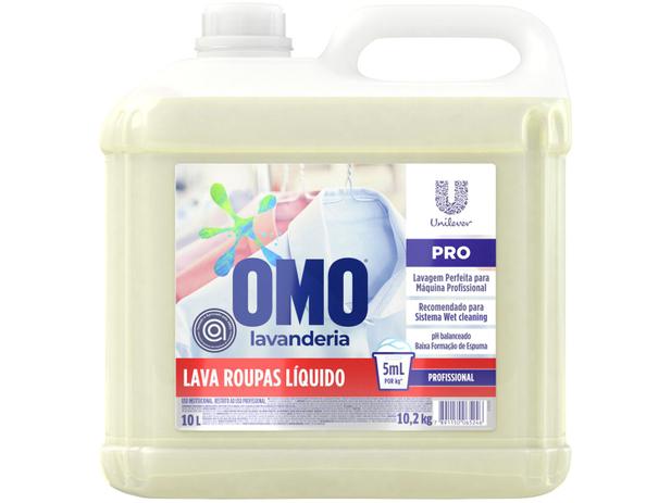 Sabão Líquido Omo Pro Lavanderia Profissional - 10L