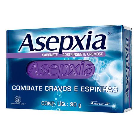 Sabonete Asepxia Suavizante Ação Reequilibrante 80g Menor preço em Sabonete Asepxia Suavizante Ação Reequilibrante 80g