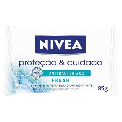 Sabonete Barra Nivea Hidratante Antibacteriano Fresh 85g Menor preço em Sabonete Barra Nivea Hidratante Antibacteriano Fresh 85g