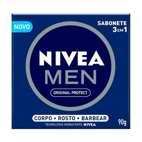 Sabonete Barra Nivea Original Protect 3 em 1 Masculino 90g é boa?