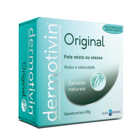 Sabonete Dermotivin Original 90g Menor preço em Sabonete Dermotivin Original 90g