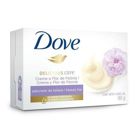 Sabonete Dove Delicious Care Creme e Flor de Peônia com 90g - Unilever Menor preço em Sabonete Dove Delicious Care Creme e Flor de Peônia com 90g - Unilever