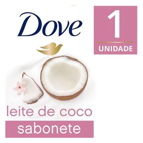 Sabonete Dove Leite de Coco 90g Menor preço em Sabonete Dove Leite de Coco 90g