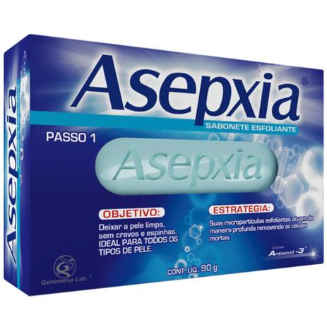 Sabonete em Barra Asepxia Esfoliante - 90g Menor preço em Sabonete em Barra Asepxia Esfoliante - 90g
