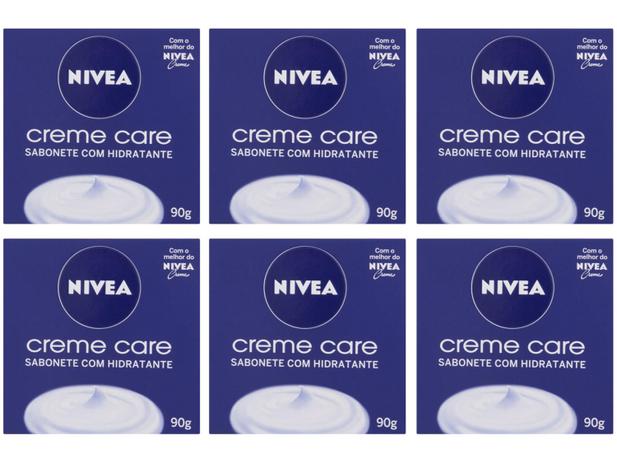 Sabonete em Barra Corporal Nivea - Creme Care 90g 6 Unidades é boa?