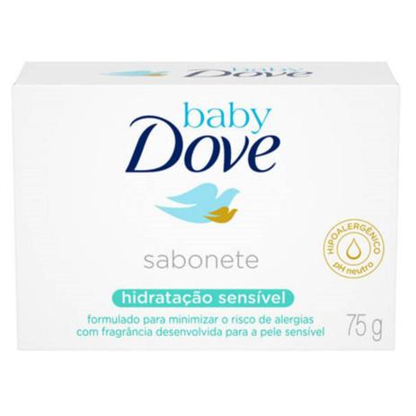 Sabonete em barra infantil dove baby 75g hidratação sensivel - Sem marca é boa?