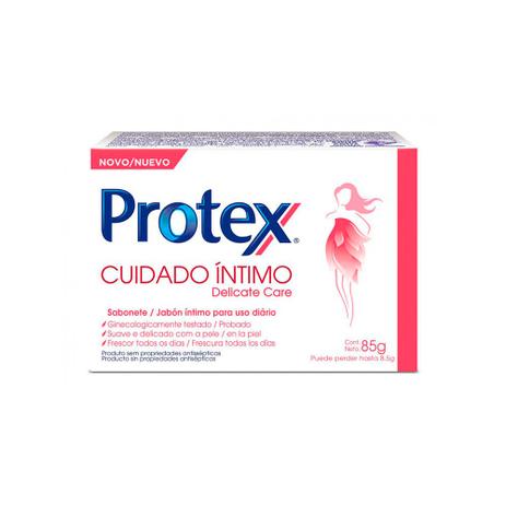 Sabonete em Barra Íntimo Protex Cuidados Delicados 85g Menor preço em Sabonete em Barra Íntimo Protex Cuidados Delicados 85g