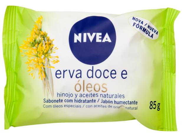 Sabonete em Barra Nivea Erva Doce & Óleos 85g Menor preço em Sabonete em Barra Nivea Erva Doce & Óleos 85g
