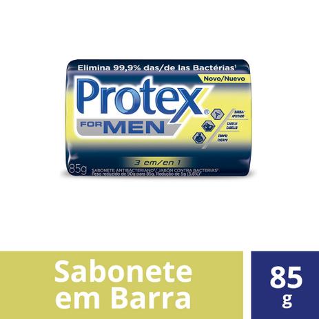 Sabonete em Barra Protex Men 3 em 1 85g Menor preço em Sabonete em Barra Protex Men 3 em 1 85g