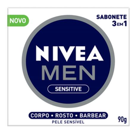 Sabonete em barra uso diário nivea 90g men 3x1 sensitive - Sem marca é ruim? Sabonete em barra uso diário nivea 90g men 3x1 sensitive - Sem marca é boa?