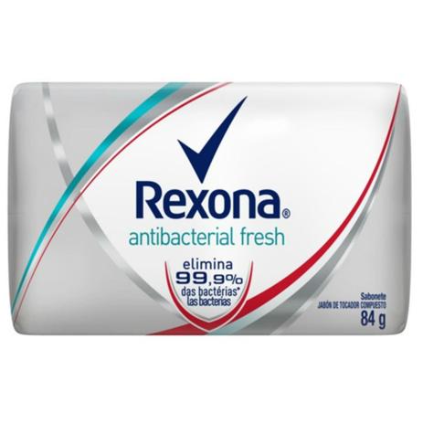 Sabonete em barra uso diário rexona 84g antibacteriano fresh - Sem marca Menor preço em Sabonete em barra uso diário rexona 84g antibacteriano fresh - Sem marca