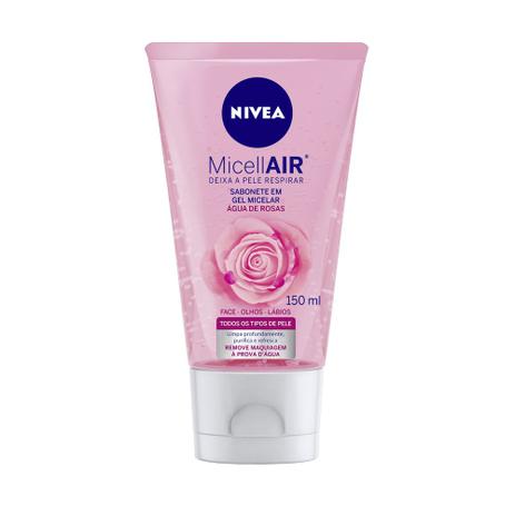 Sabonete Em Gel Facial Nivea Micelar Água De Rosas MicellAIR 150ml - Nívea Menor preço em Sabonete Em Gel Facial Nivea Micelar Água De Rosas MicellAIR 150ml - Nívea