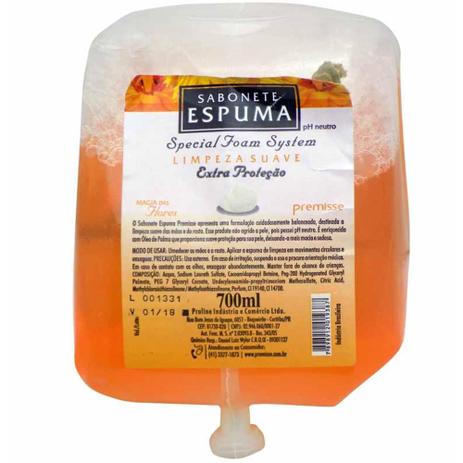 Sabonete espuma refil 700ml magia flores / un / premisse Menor preço em Sabonete espuma refil 700ml magia flores / un / premisse