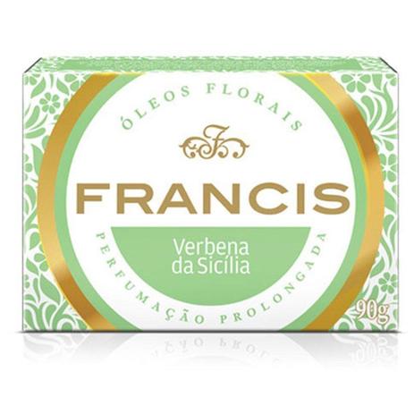 Sabonete Francis Luxo Verbena Da Sicília 90g Menor preço em Sabonete Francis Luxo Verbena Da Sicília 90g