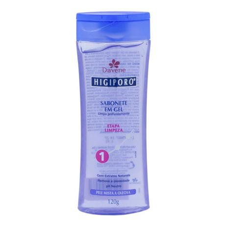 Sabonete Gel Higiporo Davene Pele Mista e Oleosa 120g Menor preço em Sabonete Gel Higiporo Davene Pele Mista e Oleosa 120g