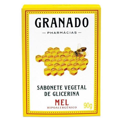 Sabonete Glicerinado Granado Mel 90g Menor preço em Sabonete Glicerinado Granado Mel 90g