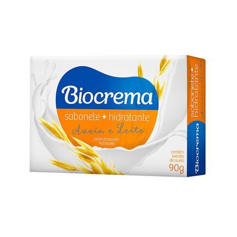 Sabonete Hidratante Biocrema Aveia Leite 90g - Memphis Menor preço em Sabonete Hidratante Biocrema Aveia Leite 90g - Memphis