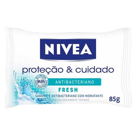 Sabonete Hidratante Nívea Antibacteriano Fresh 85g Menor preço em Sabonete Hidratante Nívea Antibacteriano Fresh 85g