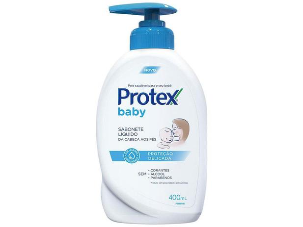 Sabonete Infantil Líquido Protex Baby 400ml Menor preço em Sabonete Infantil Líquido Protex Baby 400ml