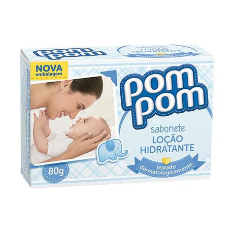 Sabonete Infantil Pom Pom - loção hidratante, barra, 80g - Hypermarcas Menor preço em Sabonete Infantil Pom Pom - loção hidratante, barra, 80g - Hypermarcas