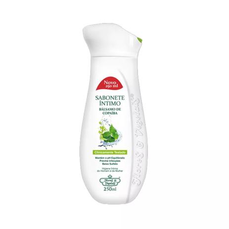 Sabonete Íntimo Flores Vegetais Bálsamo de Copaíba - 250ml Menor preço em Sabonete Íntimo Flores Vegetais Bálsamo de Copaíba - 250ml