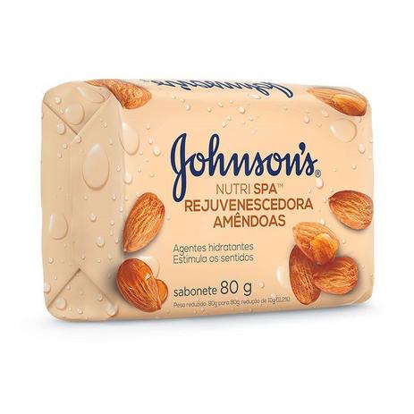 Sabonete Johnsons Nutri Spa Rejuvenescedora Amêndoas 80g Menor preço em Sabonete Johnsons Nutri Spa Rejuvenescedora Amêndoas 80g