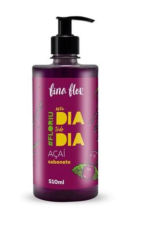 Sabonete Líquido Açaí Fina Flora 510ml Menor preço em Sabonete Líquido Açaí Fina Flora 510ml