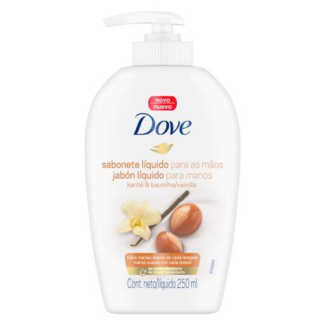 Sabonete Líquido Dove Hand Wash Pump Karite E Baunilha 250ml Menor preço em Sabonete Líquido Dove Hand Wash Pump Karite E Baunilha 250ml