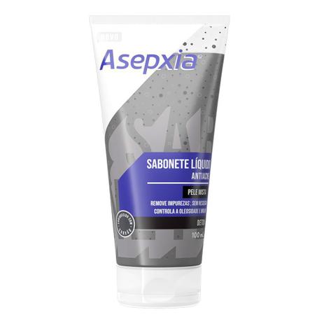 Sabonete Líquido Facial Asepxia Detox - 100ml - Genomma Menor preço em Sabonete Líquido Facial Asepxia Detox - 100ml - Genomma
