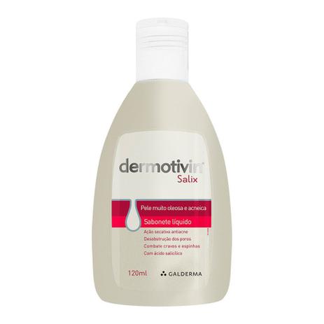 Sabonete Líquido Facial Dermovitin - Dermotivin Salix Menor preço em Sabonete Líquido Facial Dermovitin - Dermotivin Salix